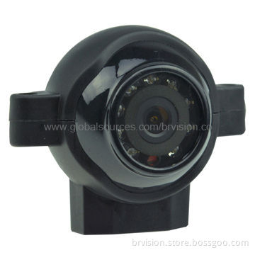 Ball camera for front view, waterproof IP68, large viewing angle